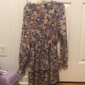 Divided floral dress from H and M